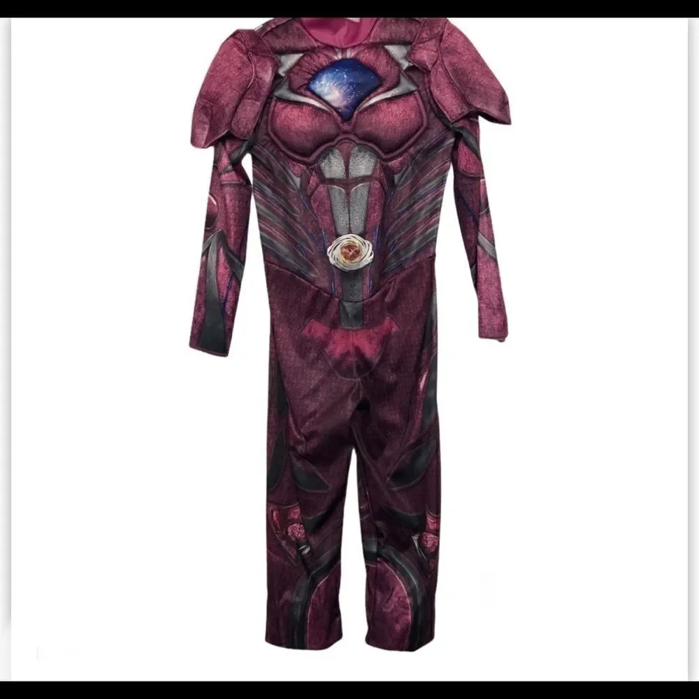 Power ranger Disguise Ranger girls Movie Deluxe Halloween Costume girls 6-8yo